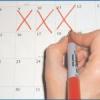 Calendar menstrual